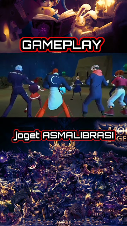 Hero MOBILE LEGENDS joget ASMALIBRASI #mlbb #rrq #mlbbindonesia #shorts