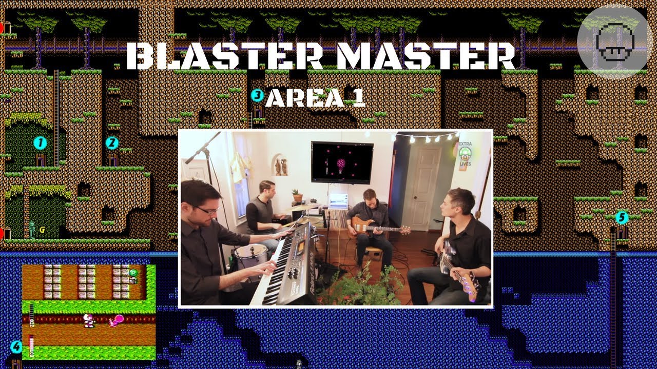 Blaster Master - Area 1 | Live Cover by EXTRA LIVES