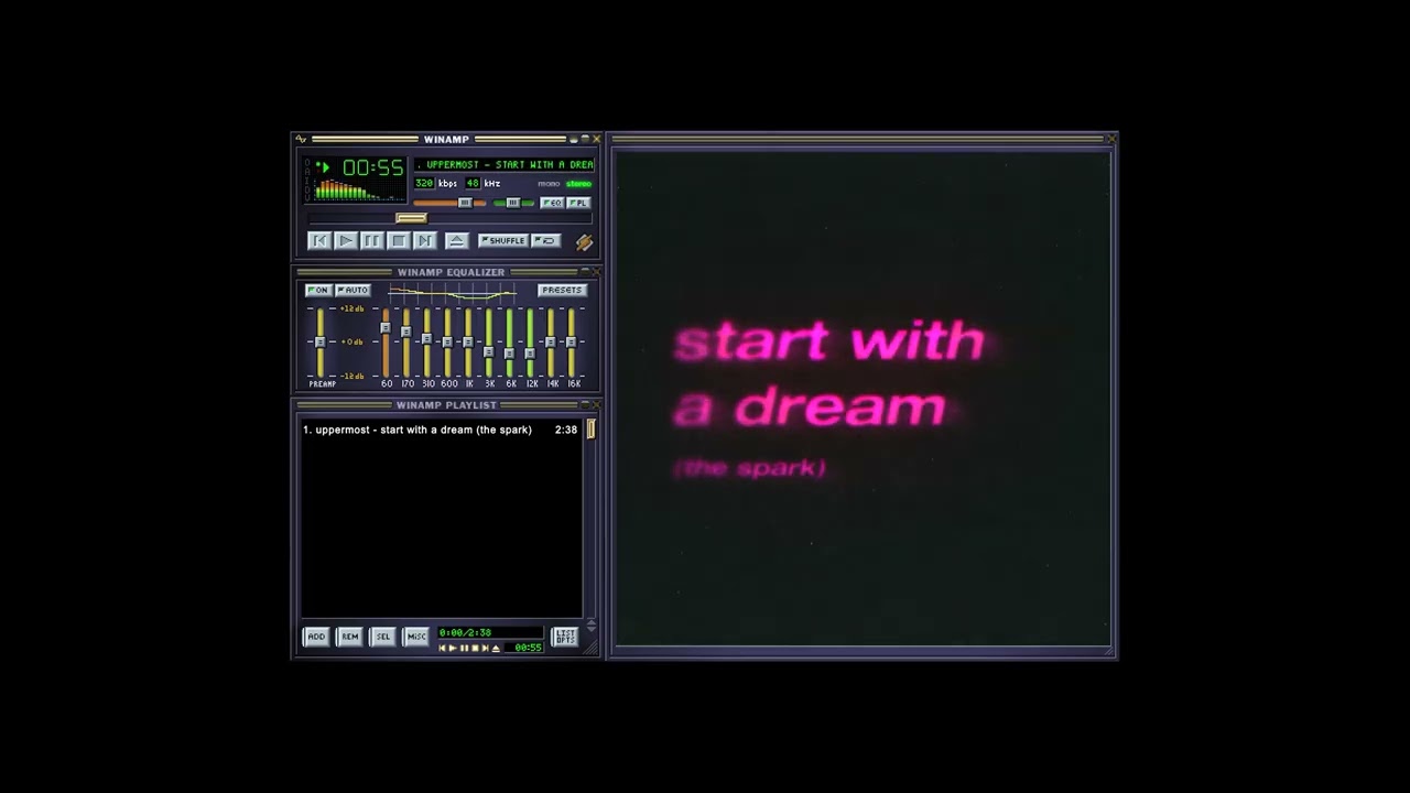 start with a dream (the spark)