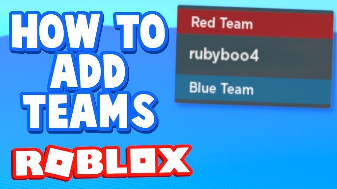Add Teams Into Your Roblox Game Roblox Studio Update