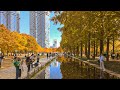 Sunday Walk on Beautiful Seoul Forest Park and Nature Ambience 3D Sounds | Travel Korea 4K HDR