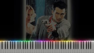 True Romance - Youre So Cool (Hans Zimmer) (Piano Tutorial Synthesia)