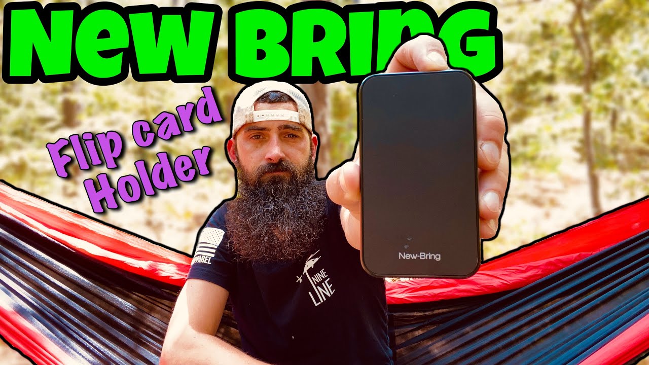 New Bring Flip Credit Card Holder Wallet Review YouTube