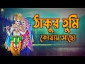         thakur tumi kothay acho ayitri sarkar  krishna bhajan