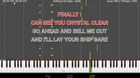 (MIDI) Rolling in the deep - Adele