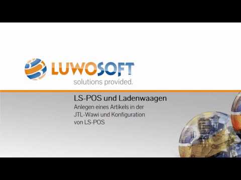 LS-POS - Ladenwaagen einrichten