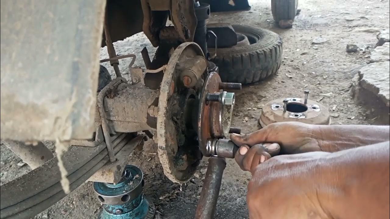 Tata Ace Rear axle wheel state change YouTube