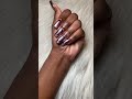 How to get chrome effect on nails? #shorts #acrylicnails