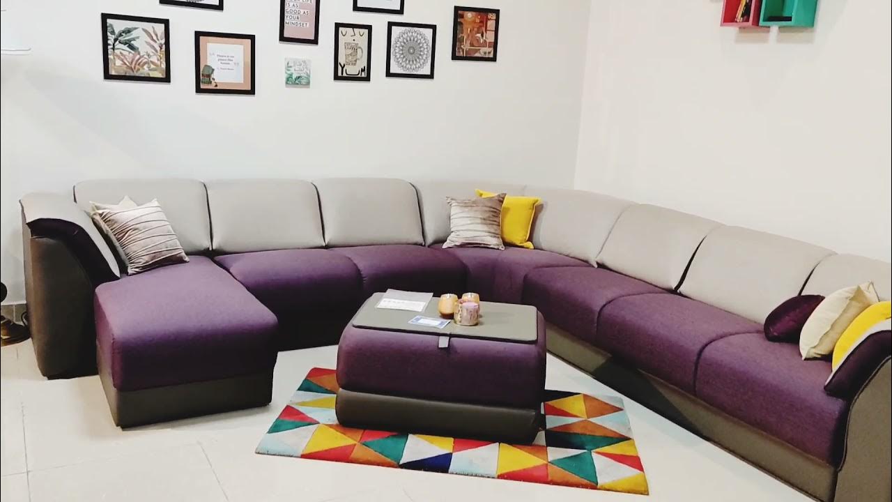 Godrej interio L shape sofa Broadway feel Godrej premium and luxurious YouTube