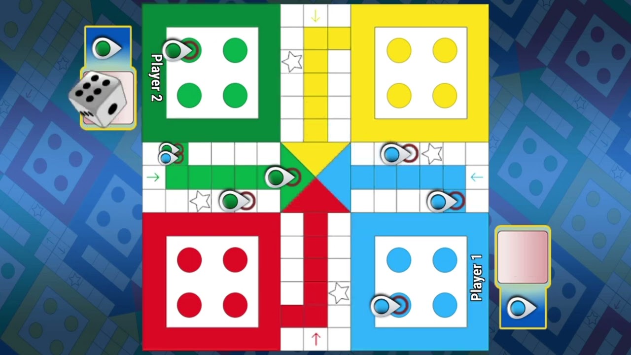 Ludo king 2 players game play