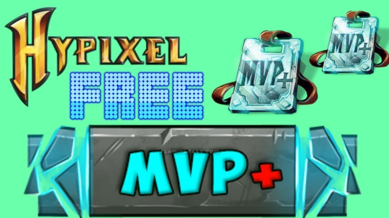 How To Get Free Rank On Hypixel Vip Vip Mvp Mvp Youtube
