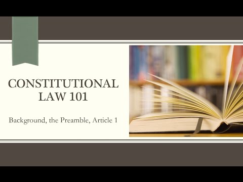 Introduction to Political Law | Notes & Cases