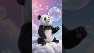 Baby Panday playing A water Bubble #babylove #ai #cute #babyshorts #kidscartoon #superherokids