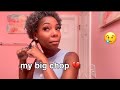 MY BIG CHOP 2021 | starting my natural hair journey