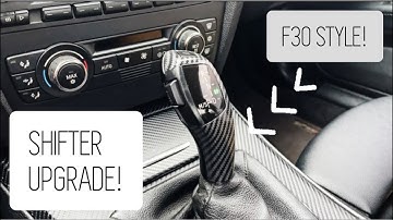 BMW F30 Style Shiftknob Install | E90 E92 Upgrade Retrofit!