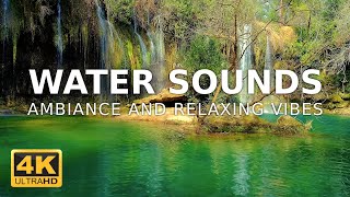 Remote Jungle Waterfall: A Hidden Gem | Water Sounds to Relax, Sleep & Read | 4K Nature Ambiance