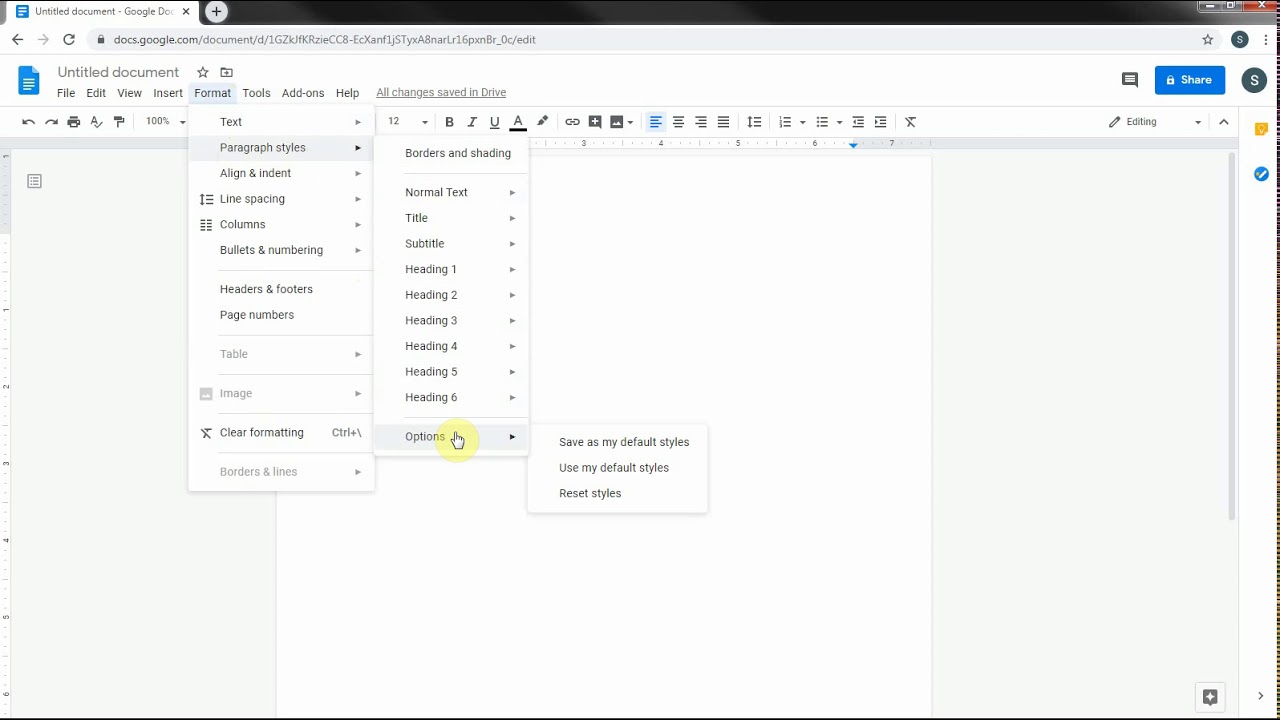 How To Change Default Font In Google Docs YouTube