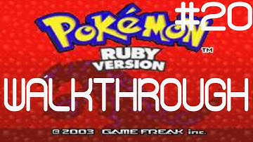 pokemon ruby walkthrough: part 20 - sixth gym badge!