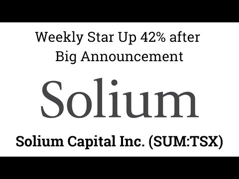 Star of the week Solium Capital Inc. (SUM:TSX)