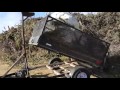 Home made dump trailer