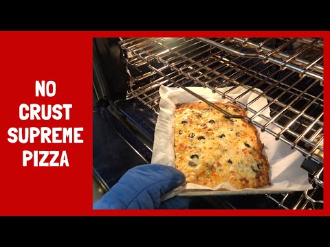 No crust supreme pizza