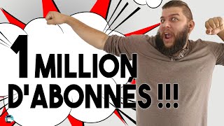 1 million d'abonnés en parlant...d'HISTOIRE !