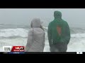 Nor’easter attracts sightseers up and down Massachusetts coast