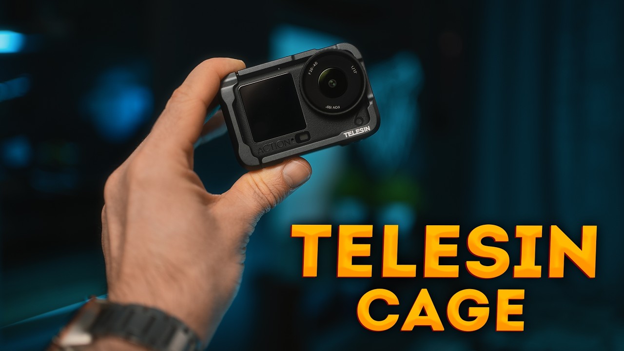 TELESIN Action 6 Cage - Зачем клетка экшен камере?