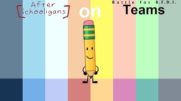 If After Schooligans Characters were on BFB Teams