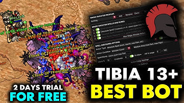 BEST TIBIA 13+ BOT - VALIDUSBOT *2 DAYS TRIAL FOR FREE*