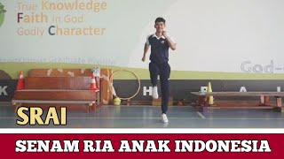 Senam Irama SRAI (Senam Ria Anak Indonesia+Lirik)