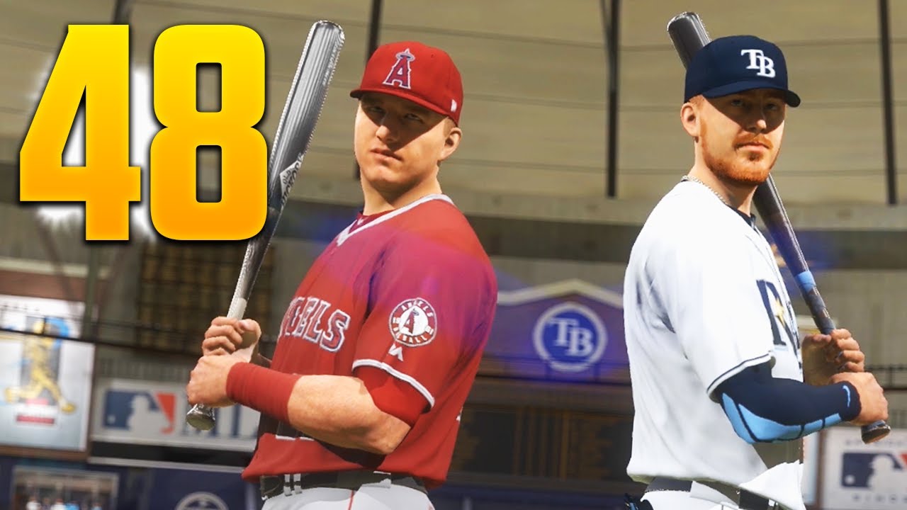 MLB The Show 17 Road to the Show Part 48 "MIKE TROUT IS A BEAST