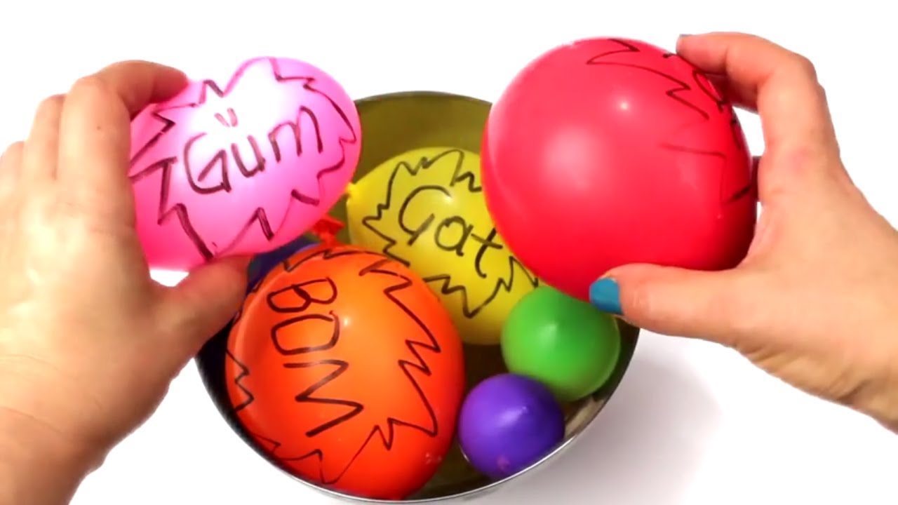 Sesi Bozuk Balon Patlatmaca Slime!! | Zor Şartlarda Dev Pofuduk Slime Yaptım | Bidünya Oyuncak