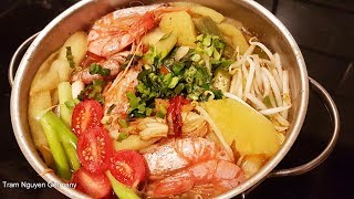 Cách nấu CANH CHUA TÔM Cá Bông Lau Cá lóc ngon cực dễ - chuẩn cơm mẹ nấu luôn Tram Nguyen Germany