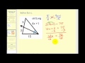 Using the Properties of the Triangle Angle Bisector Theorem to Determine Unknown Values