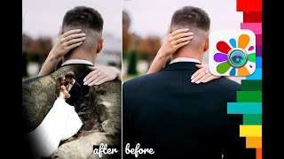 New editing idea with Filter and Blend at Photo Studio | Wedding photo manipulation | TUTORIAL screenshot 5