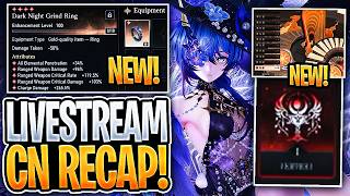 NEW CN Livestream Summary Explained! New Gear, Phox Summit Revamp & 1.7 Info! | Duet Night Abyss Update