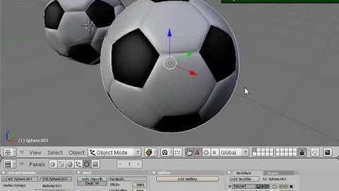 Blender Soccerball/Football Modeling Tutorial