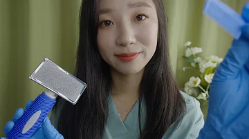 ASMR Veterinarian Examines & Treats You🐱