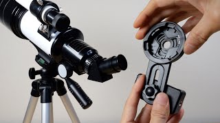 70mm Telescope with a Phone Mount [Dartwood]