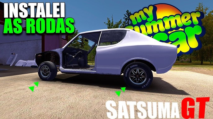 FUI COM SATSUMA BUSCAR AS GARRAFAS NO LIXÃO MY SUMMER CAR BRASIL