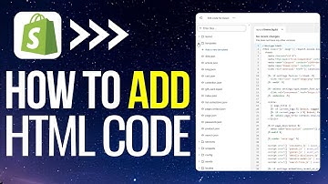 How to Add HTML Code to Shopify Store (2024 Update)