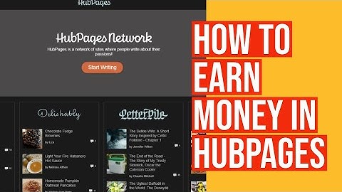 HOW TO EARN MONEY IN HUBPAGES