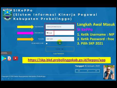 LOGIN SIKEPPO KAB PROBOLINGGO