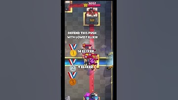 Defend this push with the lowest elixir Pt.2
