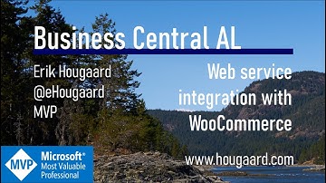 Web service integration with WooCommerce in AL and Business Central