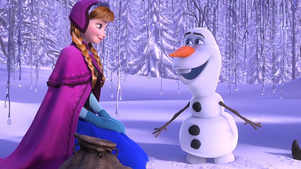 Veroveraar Afsnijden Netelig Anna and Kristoff Meet Olaf - FROZEN (2013) Animated Movie Clip HD - YouTube