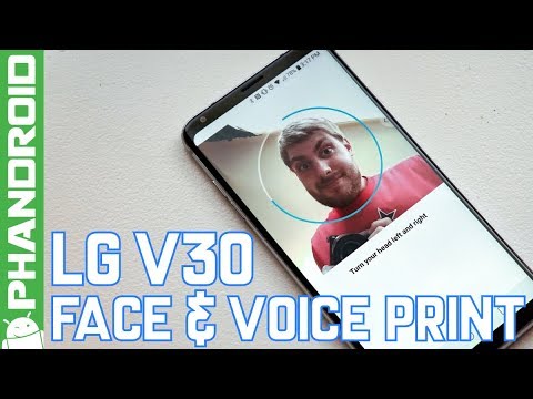 LG V30 Face & Voice Unlock is awesome