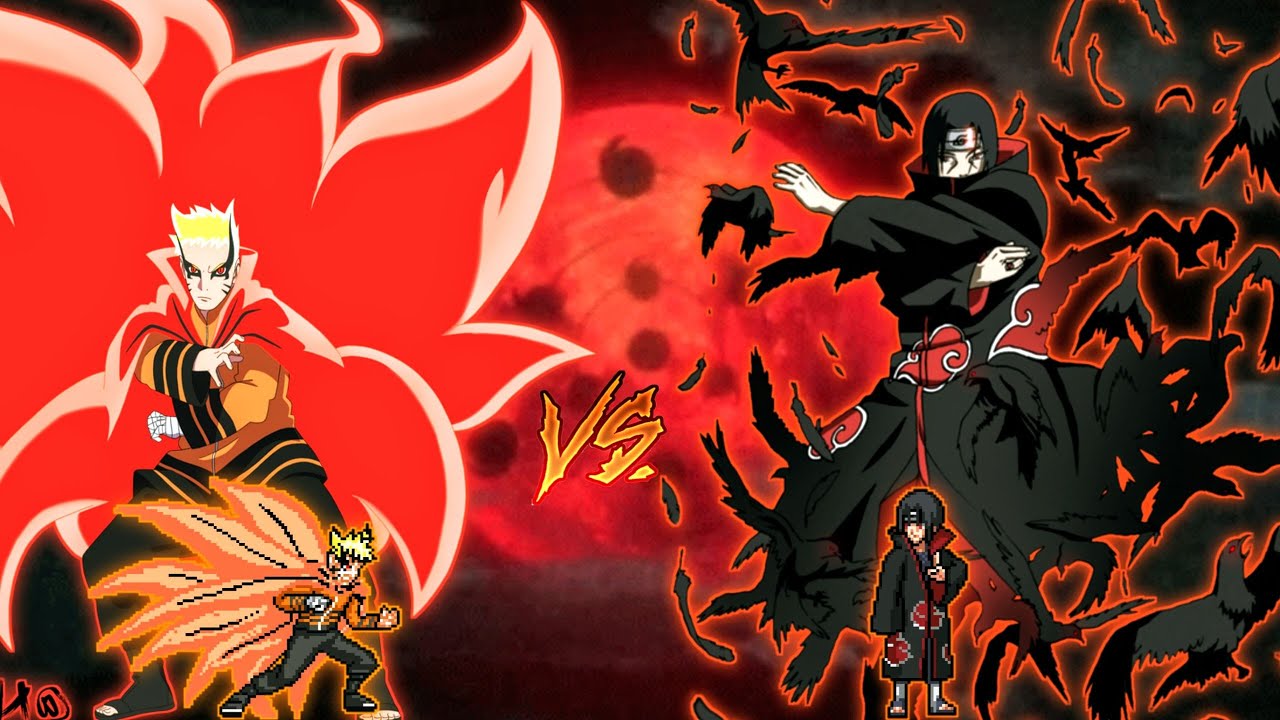 Naruto Baryon VS Isshiki, Jump Force Mugen V9 (936 Character!), Naruto  Baryon VS Isshiki