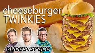 Cheeseburger Twinkies - Will it Twinkie? - Dudes N Space